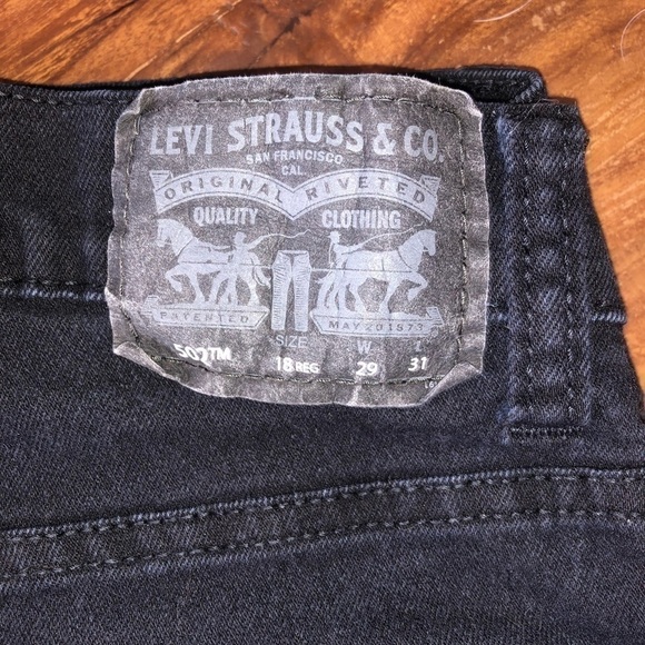 𝅺LEVI'S® Premium 502™ TAPER FIT MEN'S JEANS - Picture 7 of 15